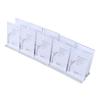 10 Pcs Clear Acrylic Place Card Holder Acrylic Sign Holder Transparent T Shaped Double Sided