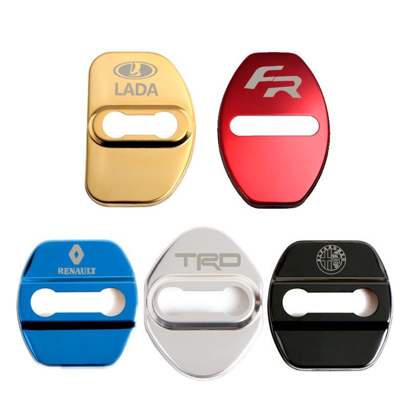 Red Door Lock Buckle Protector for Toyota, Volkswagen, Nissan, Mazda, Mitsubishi, Hyundai, Kia Cars