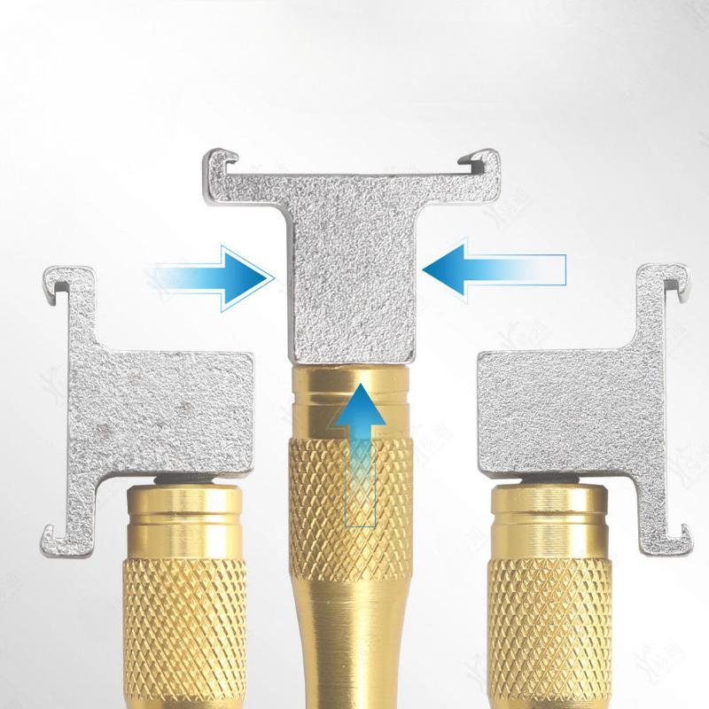 Durable Multifunctional 2-in-1 Power Lever Multi Angle Flexibility Three Directions Wrench Handle Bracing Boom