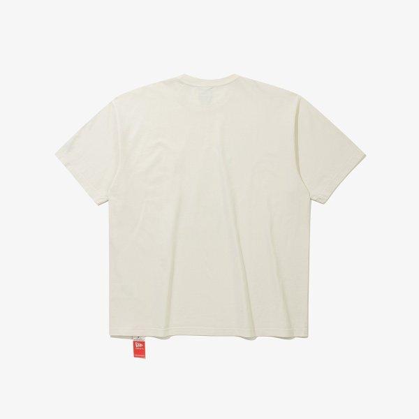 New Era Mlb La Dodgers PigmenT T shirT Cream 15147557