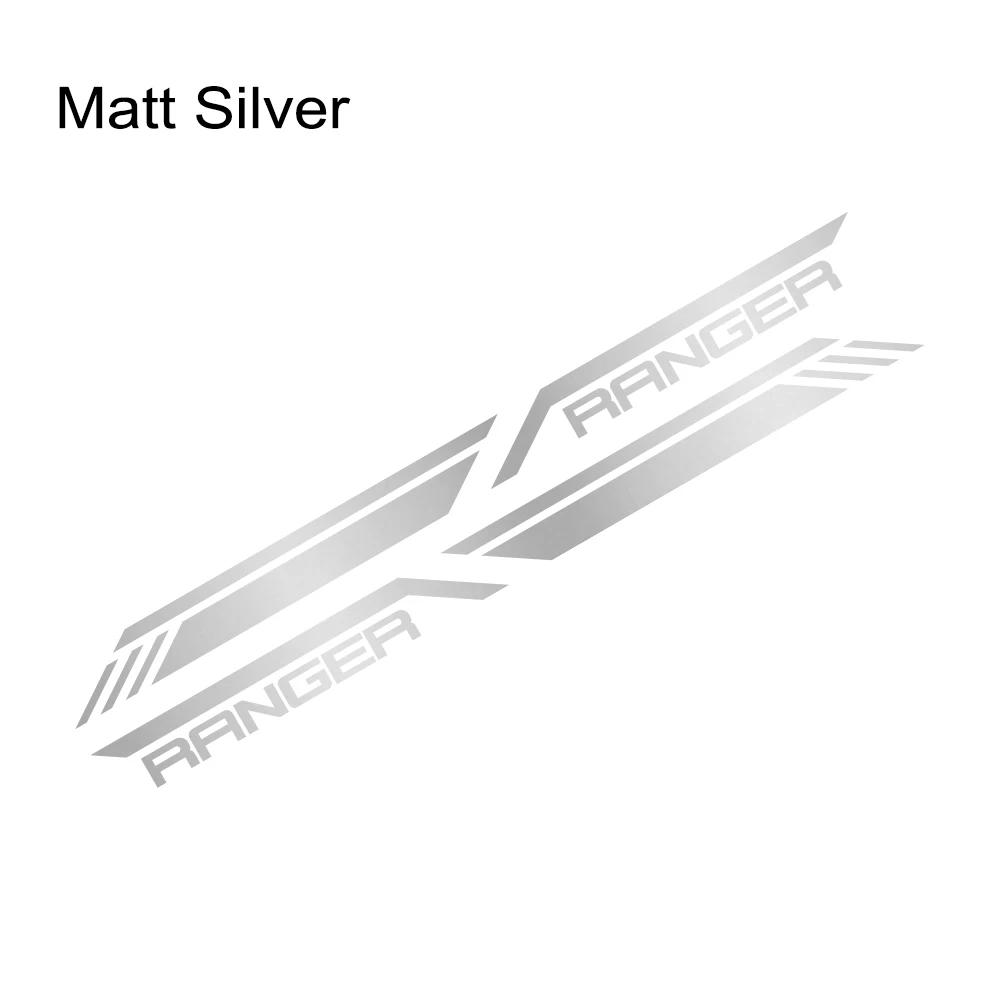 Pickup Side Sticker For Ford Ranger Raptor T6 XLT T8 T7 Car Stripes Style Decor Decal Truck Vinyl Cover Auto Tuning Accessories