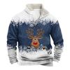 Felpa Primavera e Uomo con Collo Alto è Maglioni Casual da Esterno Top
