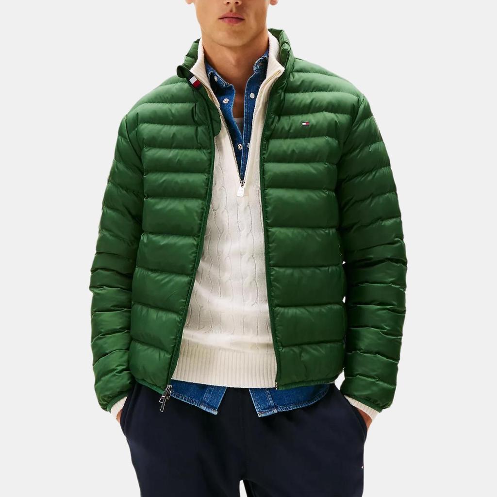Tommy Hilfiger Comfortable Versatile Fashionable Lightweight Zipper Warm Long Sleeve Down Jacket Men outerwear XM05670-LZP