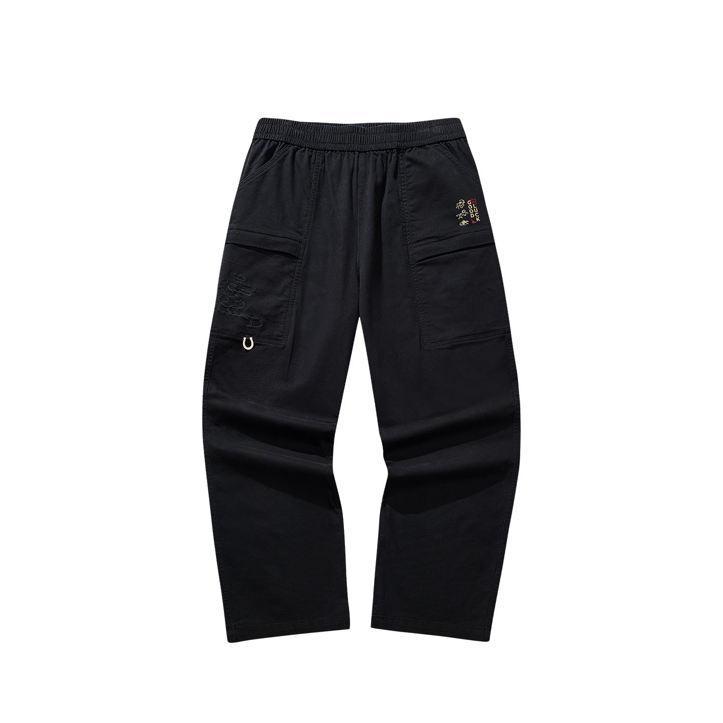 

Anta Good Things Happen Lifestyle Series Woven Long Pants Men Bottoms Basic-Black 152618506-1 3XL