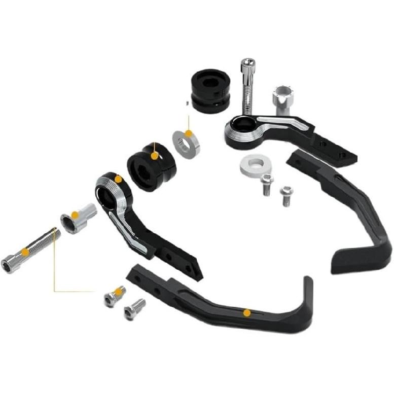 Motorcycle Hand Guard Levers for YA&MAHA R6 R7 R1 R1M 2006-2023 Brake and Clutch Lever Protector Kit Motorcycle Handlebar Brake Levers Protector