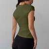 Women Asymmetric One Shoulder Top Slim Fit Sleeveless Blouse Office Wear Stylish Workwear Vest Shirt