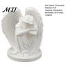 Retro Desktop Decorations 3D Printed Sleeping Angel Ornament, Minimalist Figurine Cute Decor Decor, Aesthetic Sculpture for Home Office Shelves