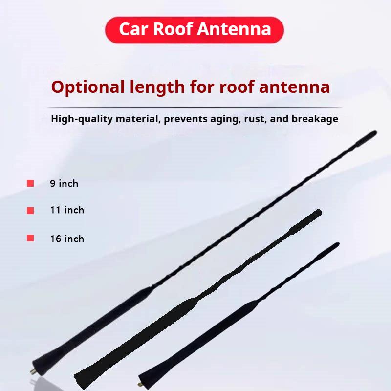 9/11/16 Inch Car Roof Mast Whip FM/AM Signal Aerial Amplified Antenna For Opel Astra G H J K Insignia Corsa D E Vectra C Vivaro