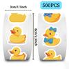 500Pcs Duck Stickers Animal Sticker Diy Gift Decoration Reward Learning Art Stickers Suitable For Kettles Books Mobile Phones