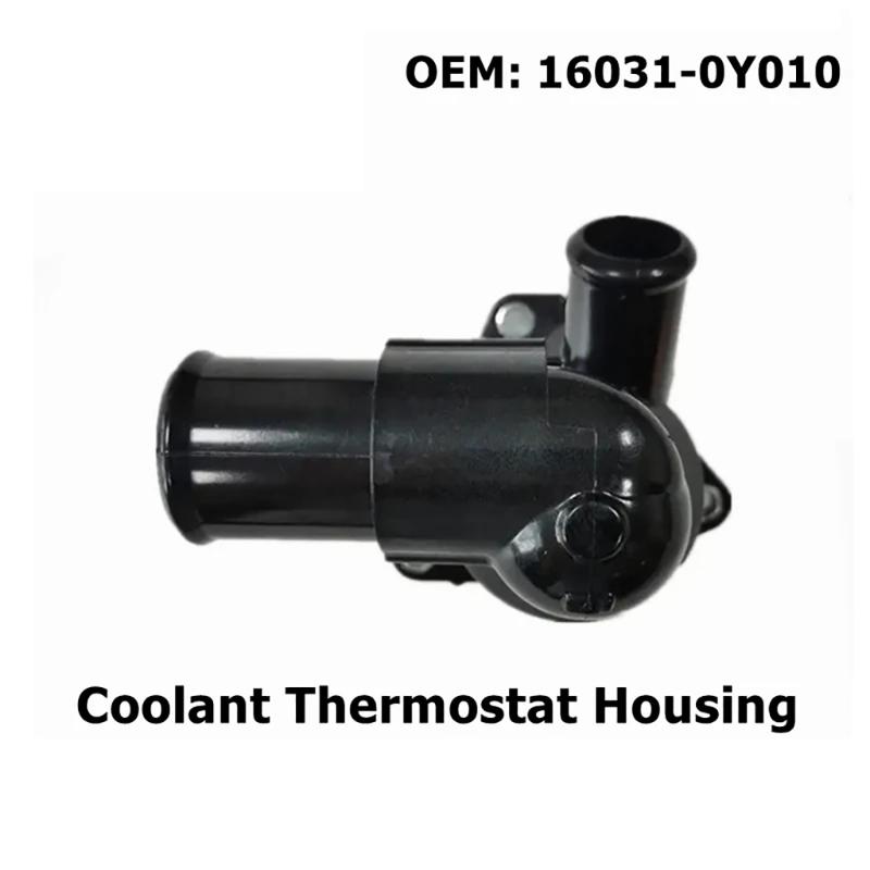 16031-0Y010 Engine Coolant Thermostat Housing Assembly Replacement Cooling System for Limo