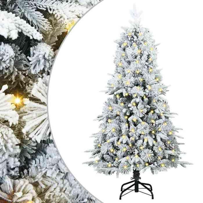 Maison Exclusive - Sapin de Noël Artificiel à Branches Articulées Vert 120 cm