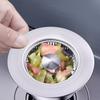 1Pc Kitchen Sink Drain Strainer, 304 Stainless Steel Pop-up Sink Stopper, 3 in 1 Drain Anti-Clogging Odor Prevention