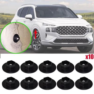 10pcs Wheel Arch Liner Splashguard Panel Plug Clip For Hyundai Accent Elantra Touring Equus Kona Santa Fe Genesis Coupe New