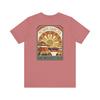North Dakota Sunburst Art Deco T-Shirt | Retro Peace Garden State Graphic Tee | North Dakota Gift