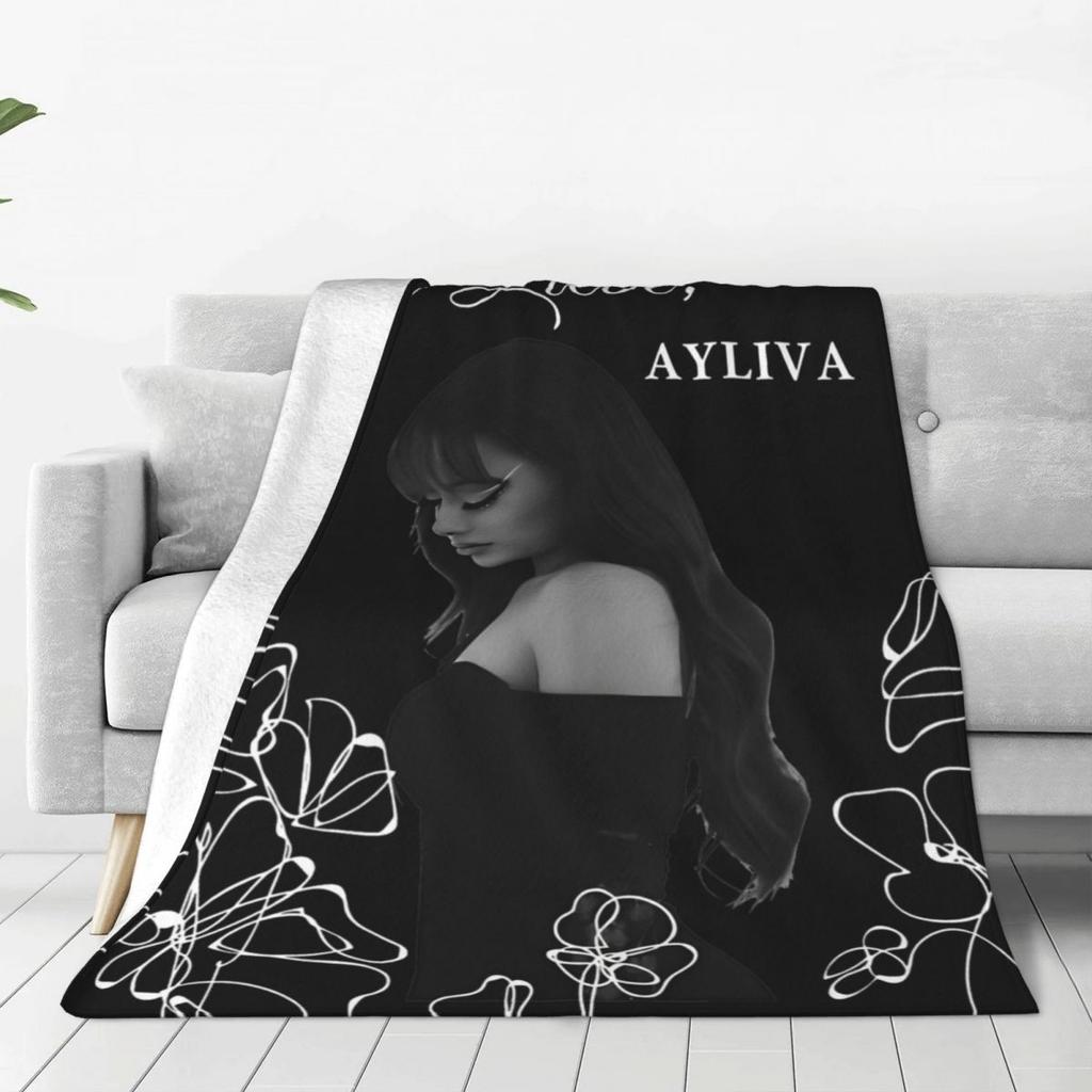 Kaufe Warme, weiche Decken, dekorative Ayliva In  Liebe-Blumen-berwurfdecke, Flanell-Tagesdecke fr Schlafzimmer, bequeme  Sofa-Bettdecke zum Preis ab 23 | Joom