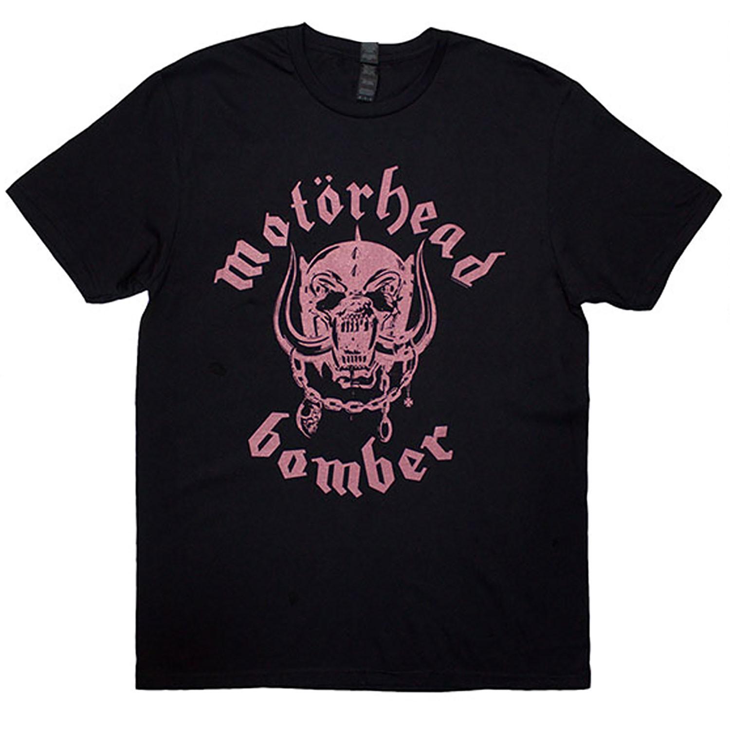 Men s Motorhead Bomber Lyric T-shirt XX-Large Black XXL