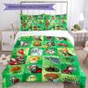 Plants Vs. Zombies Bed Linen Set Perfect for Living Room Lightweight Christmas Gift