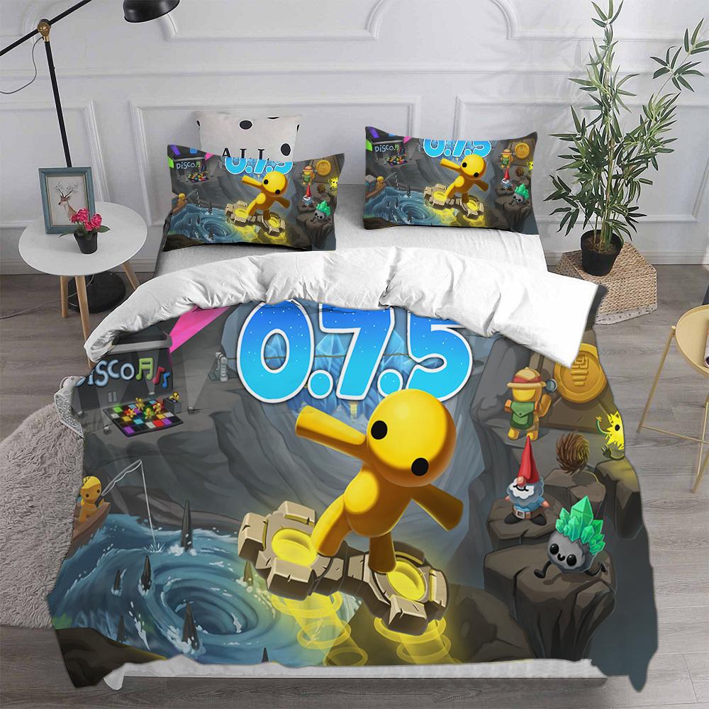 3D Print  Wobbly & Life Single Twin Full Queen King Size Quilt Anime Bed Cover Pillow Case 2-3 Pieces Duvet Cover Bedding Sets