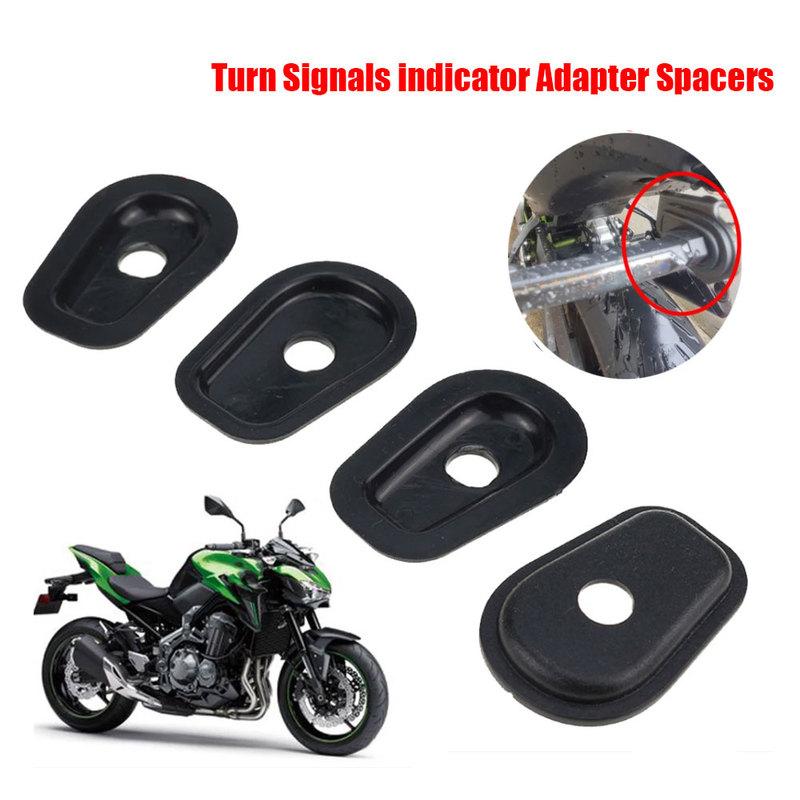 4pcs Motorcycle  Accessories Turn Light Gasket Base Autofor KAWASAKI Z400 Z650 Z900 Z900RS Z1000 Ninja400 Versys-X300 Versys 650