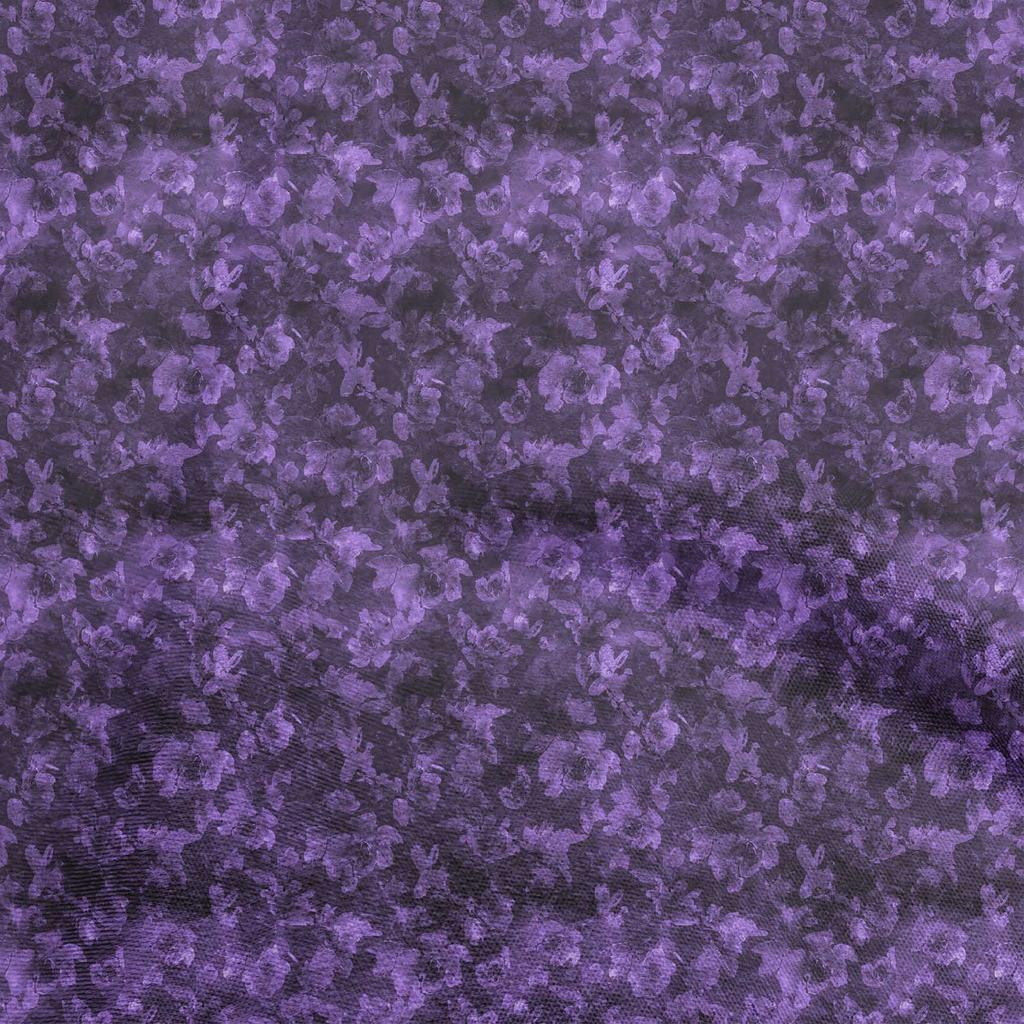 oneOone Cotton Poplin Blue Fabric Abstract Floral Sewing Fabric By The Yard Printed Diy Clothing Sewing Supplies 42 Inch