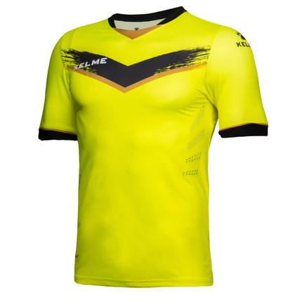 KELME Men s Soccer Jersey Football Uniforms Summer Training Original Team Jersey Short Sleeve Breathable Male K16Z2001 4XL