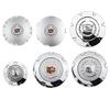 140mm 168mm 200mm 203mm 4pcs Wheel Center Hub Cover Caps Accessories for Cadillac Escalade SRX Auto Tire Emblem Car Styling