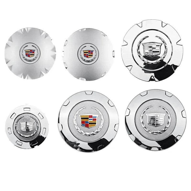 140mm 168mm 200mm 203mm 4pcs Wheel Center Hub Cover Caps Accessories for Cadillac Escalade SRX Auto Tire Emblem Car Styling