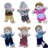 Plush Family Storytelling Hand Puppet Toy With Soft Material For Doll Children