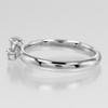 TIFFANY&Co. Aria Ring Pt950Platinum/diamond #4.5(US Size) 3.7g Women Used