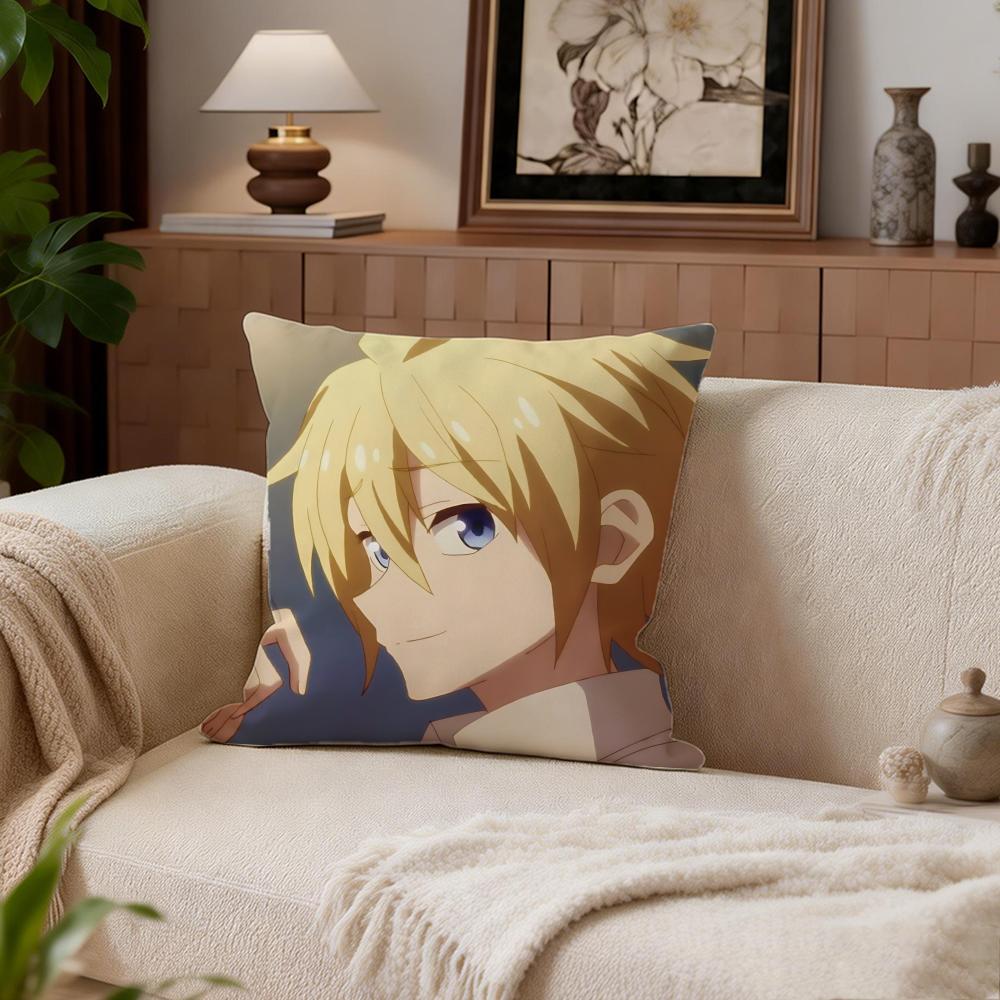 Romance Tsuredure Children Cushion Cover Cushion Cover Set 4Pcs 50x50 45x45 40x40 Pillowcase Decorative Sofa Home Decor