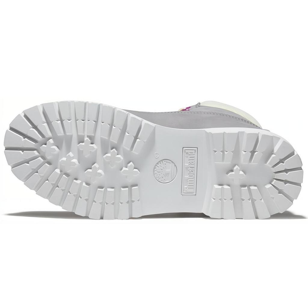 Timberland Premium Series Warm Comfortable Versatile Short Outdoor Boots Women boots Medium-Gray A2HWU085