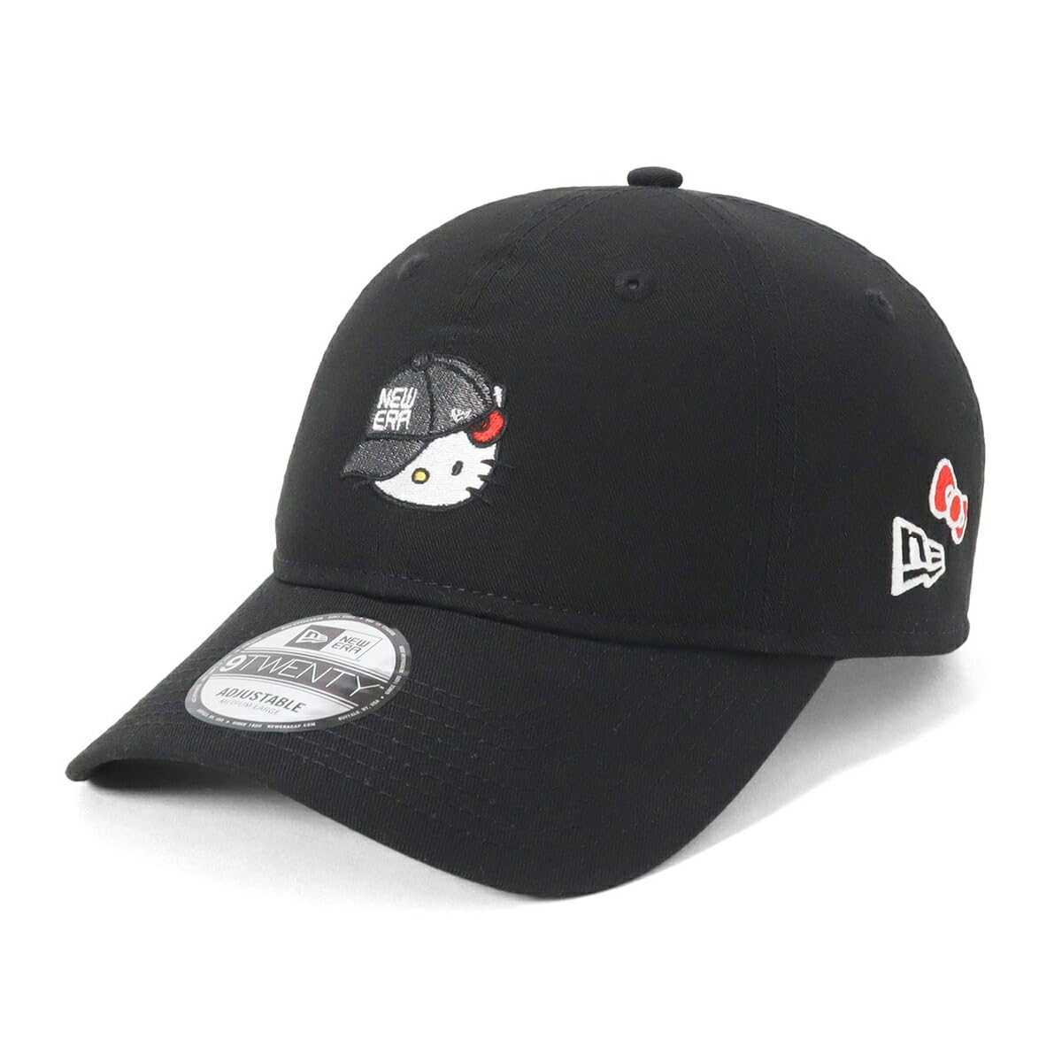 

New Era 9TWENTY Hello Kitty Collaboration 920 KITTY NECAP NER36C6445 Cap, Black, M/L, BLK, 14432201,
