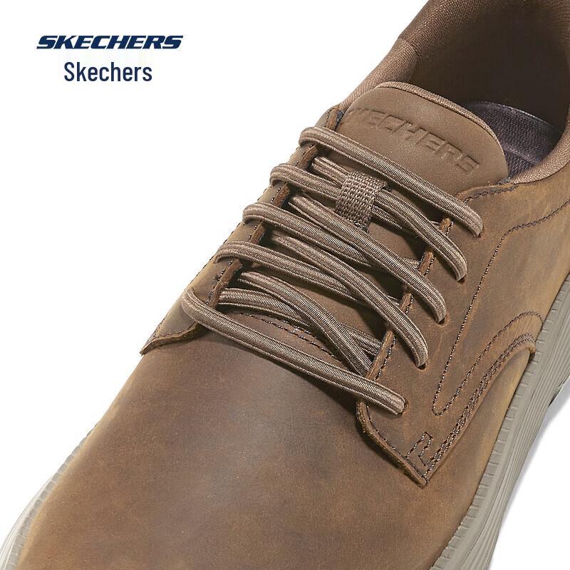 Skechers Men's Business Casual Slip-On Leather Shoes 205353