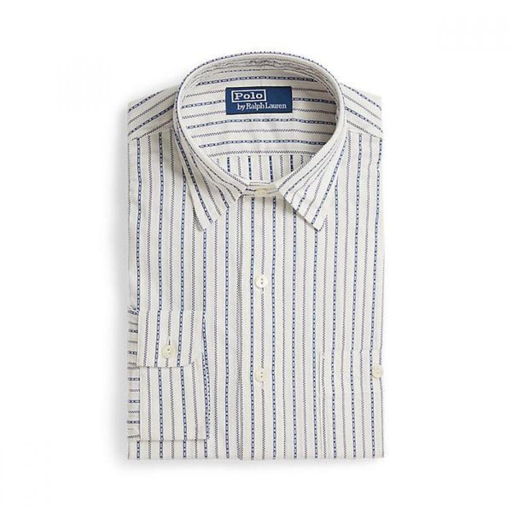 Polo Ralph Lauren Men S claSSic Fit Stripe Work Shirt mnpodSh37620655101 W15L23