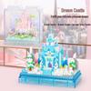WanZhi Children's Castle Model: Micro-Particle Building Blocks Puzzle Toy for Girls