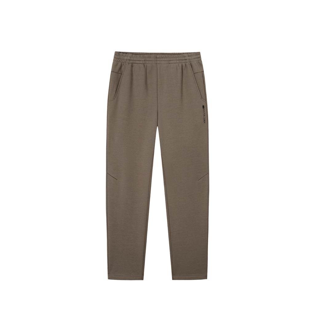 Anta Knitted Sweatpants Men's Gray Brown 2 Moderate Sweatpants 952547302-2