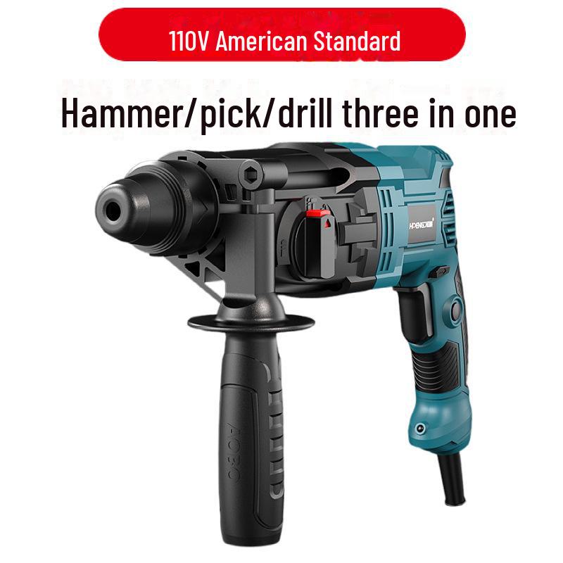 110V Multi-Function Industrial Electric Hammer Drill