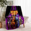Cartoon Five Nights at Freddys printed throw blanket—lightweight,soft,warm;versatile blanket all seasons—perfect air-conditioning throw,nap blanket