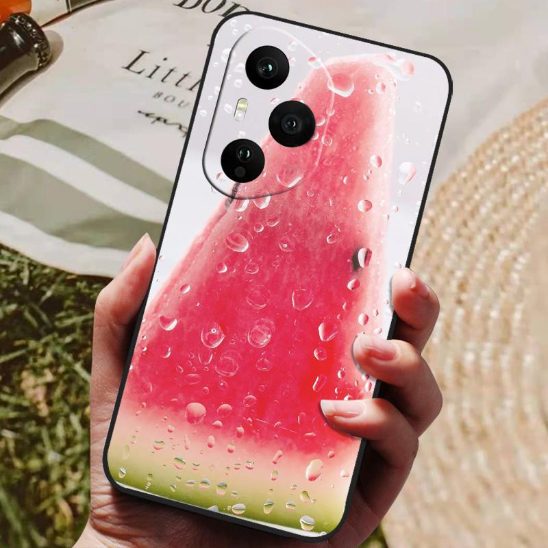 For Honor 400 Pro Case Soft Silicone Cover Black Bumper TPU For Honor 400 Pro 5G Case Honor400 Global Funda Phone Cases Cover