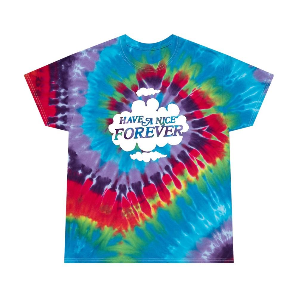 

vintage 1980s have a nice forever unisex tie dye tee, spiral M