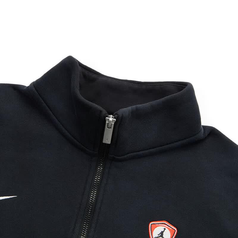 Jordan Men's Knit Stand-Up Collar Pullover Sweatshirt