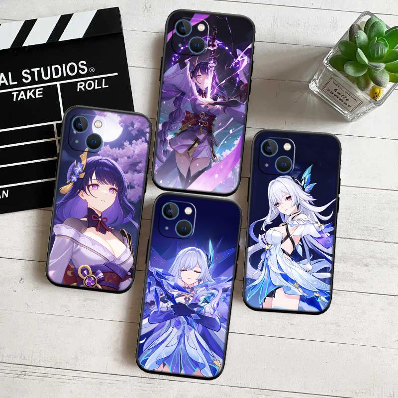 Genshin Impact Neue High-End Schale Handyhülle für Xiaomi Poco C40 C50 C51 C55 C65 C71 C75 F3 F5 F6 F7 M2 M3 Pro Ultra