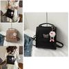 New Arrival Large Capacity Embroidered Butterfly Shoulder Bag For Students