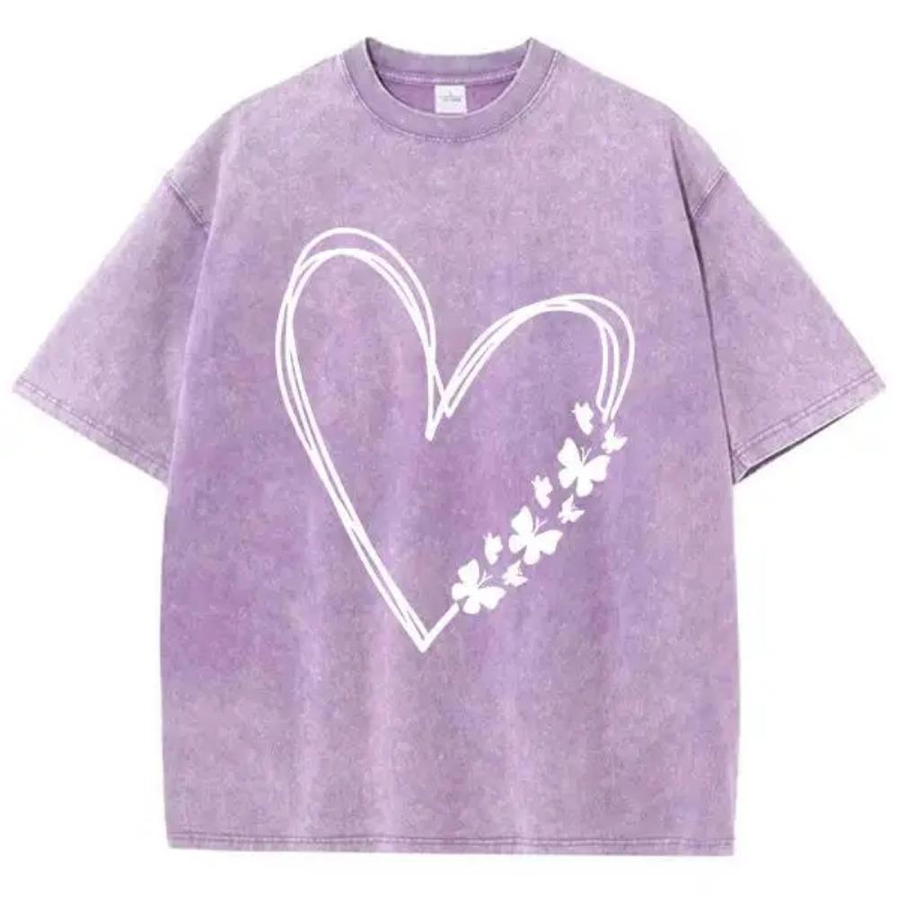 Happy Doll Bear Slogan Design T-Shirt Homme Shoulder Drop Kawaii T Shirts Novelty Tshirt Normcore Cool Short Sleeved