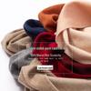 Unisex 100% Cashmere Solid Color Scarf with Custom Embroidered Logo for Autumn and Winter