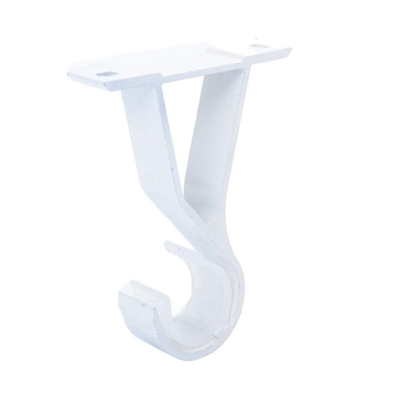 Aluminium Alloy Curtain Pole Bracket Metal Room Thickening Drapery Bracket for Home Office Dormitory Curtains