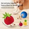 Electric Leaky Food Ball Toys Hidden Food Puzzle Self Fun Relieving Boredom Teasing Dogs Pet Toy Cute Bite Resistant Plush Cover