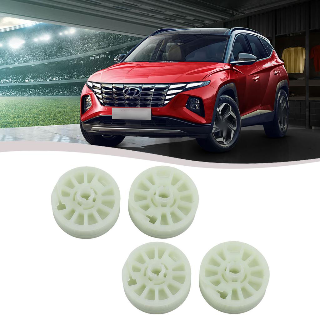 4Pcs Glass Regulator Sprocket Spool Gear For Hyundai For Kia Multiple Models For Hyundai Tucson 2016-2020 For Kia Sportage 2016-