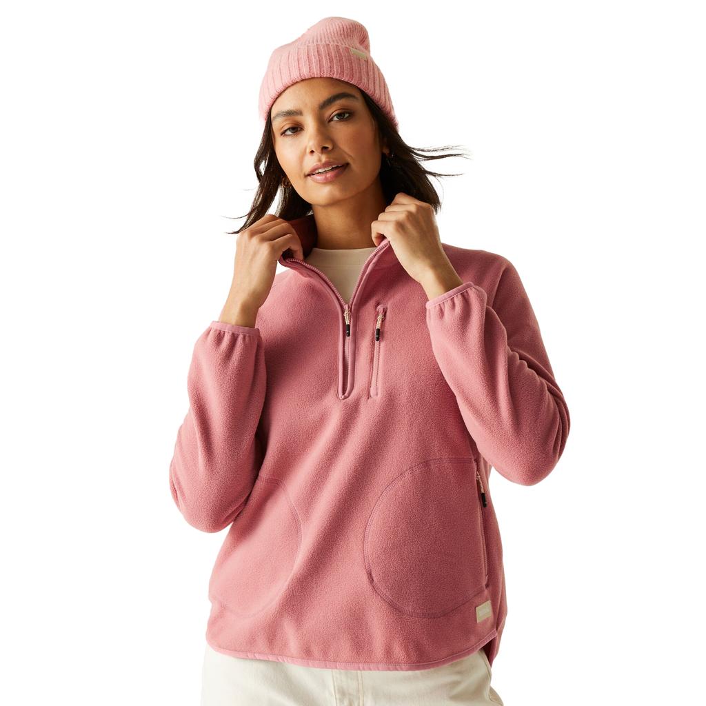 Regatta Womens/Ladies Frankie Quarter Zip Fleece Top