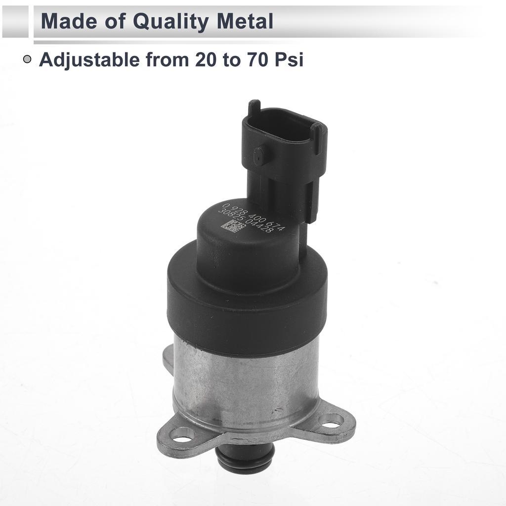 UXCELL Fuel Pressure Regulator for Renault Yaris 01-05 No.8201011874 Metal 20-70 Psi